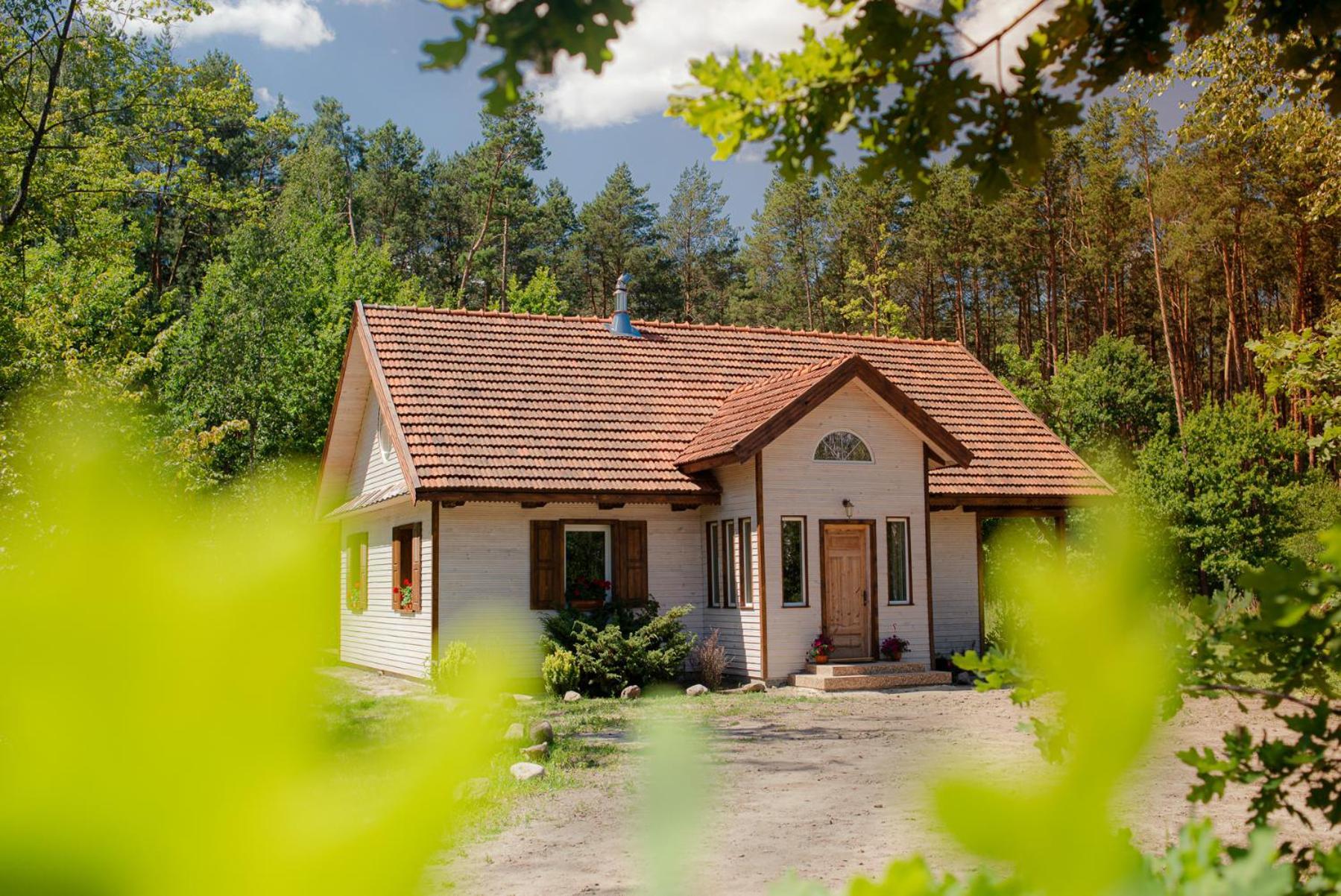 Jagodowy Zakatek, Caloroczny Dom Na Wylacznosc W Lesie, Balia, Cisza, Kominek, Weranda, Stawy Tuczna Luaran gambar