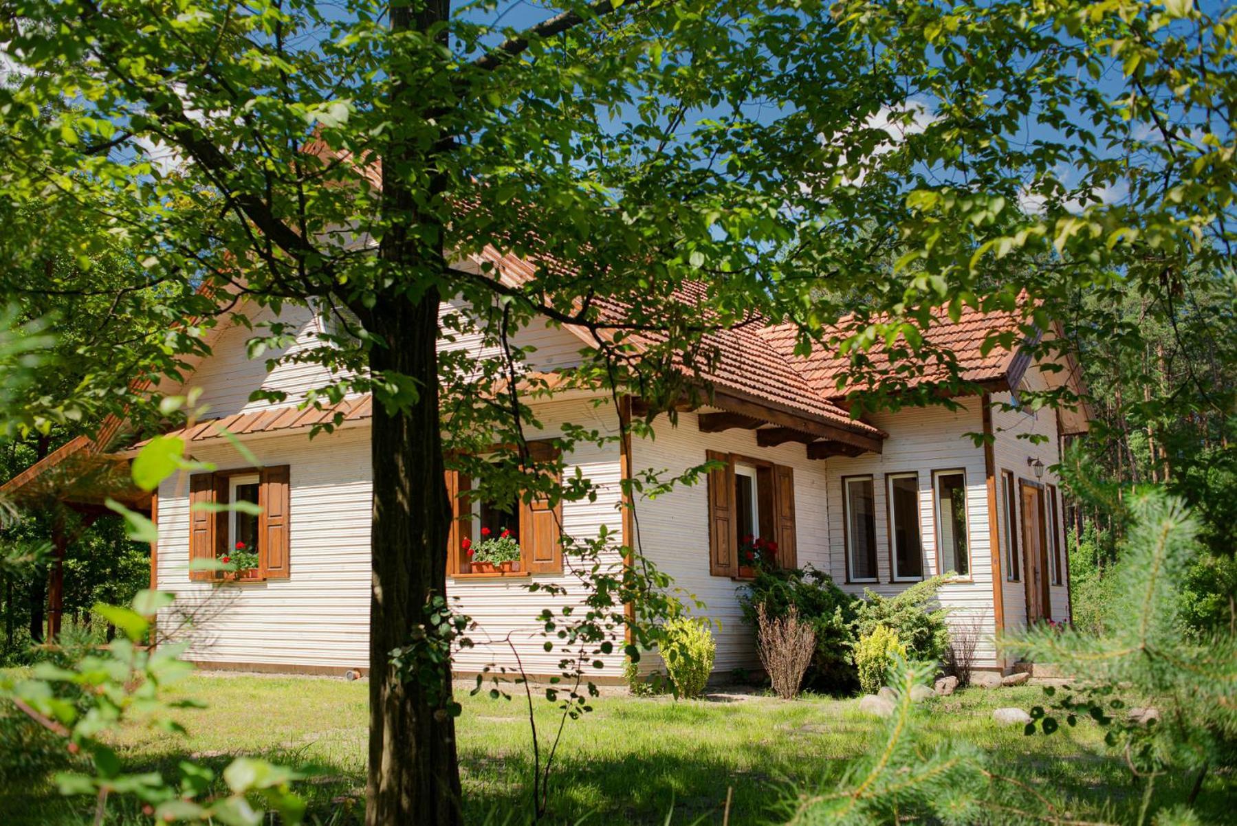 Jagodowy Zakatek, Caloroczny Dom Na Wylacznosc W Lesie, Balia, Cisza, Kominek, Weranda, Stawy Tuczna Luaran gambar